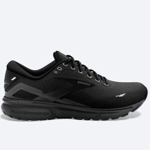 EUC MENS BROOKS GHOST 15 BLACKS EBONYS CUSHION CARBON NEUTRAL MEDIUM D WALKING